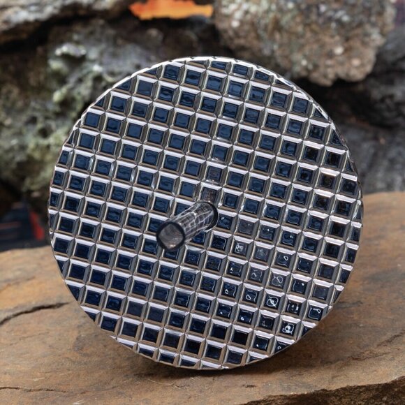 Starbucks 2023 Holiday Metallic Mirror Silver Grid Disco Venti 24oz New - Picture 8 of 8